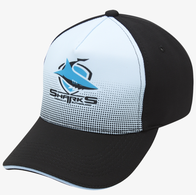 Cronulla Sharks Nrl Team Coloured Logo Adult Curve - Baseball Cap, transparent png #7979565