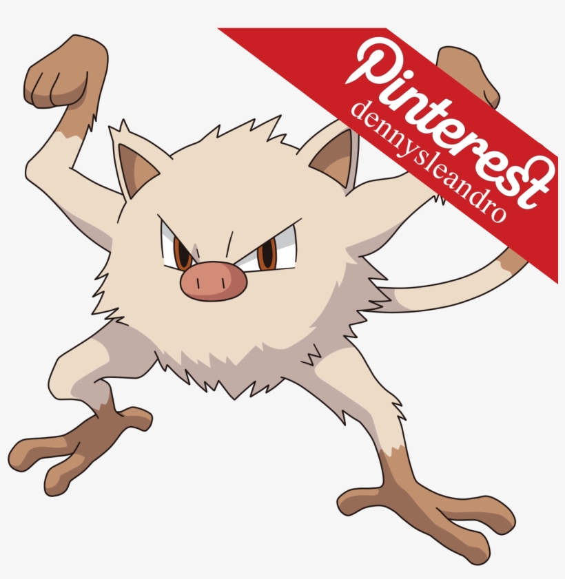 When Mankey Starts Shaking And Its Nasal Breathing - 寶 可 夢 猴子, transparent png #7979782