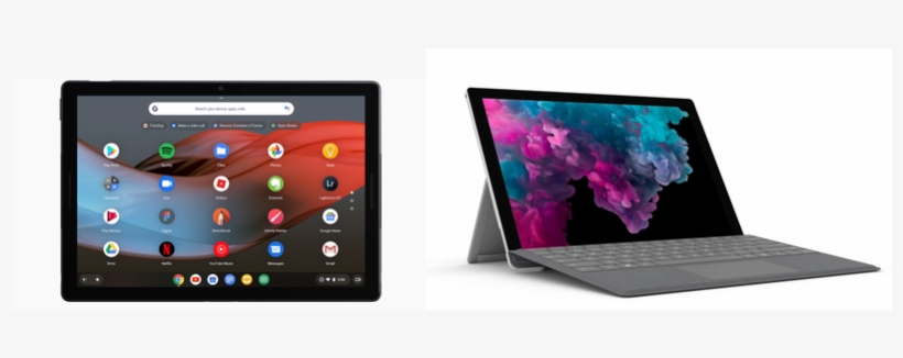 Pixel Slate Vs Surface Pro - Google Pixel Slate Png, transparent png #7980286