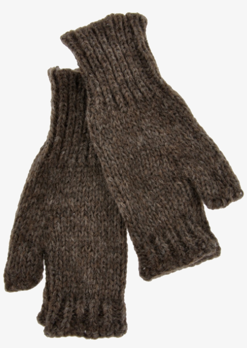 Fingerless Gloves, Wool Gloves, Knitted Gloves, Scarf - Wool, transparent png #7980423