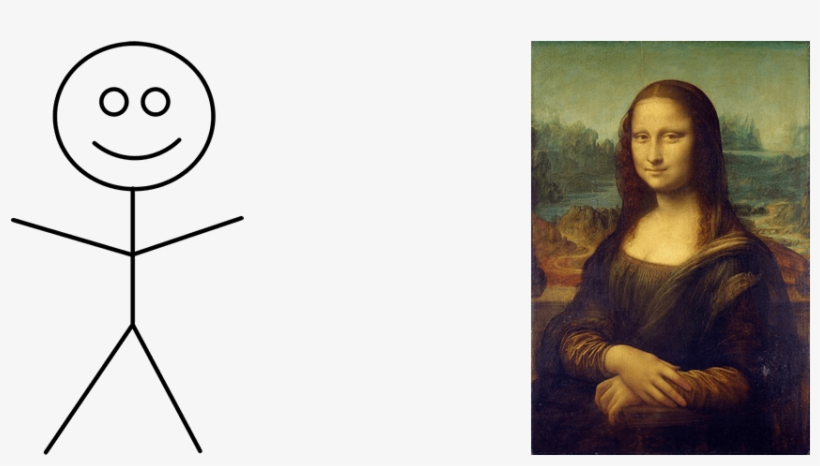 Consider The Above Picture - Mona Lisa, 1503-1506, transparent png #7980562