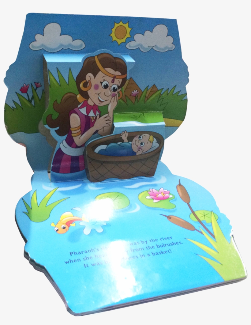 Picture Of Shaped Pop Up Book - Cartoon, transparent png #7980859