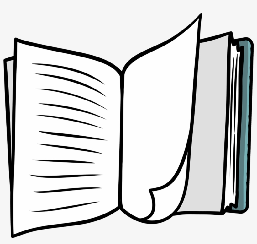 Open Book Clipart, transparent png #7981867