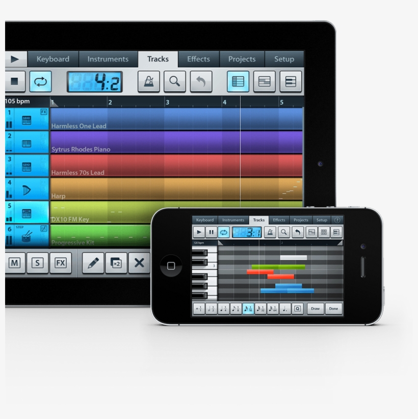Fl Studio Mobile Ui Design - Iphone, transparent png #7982255