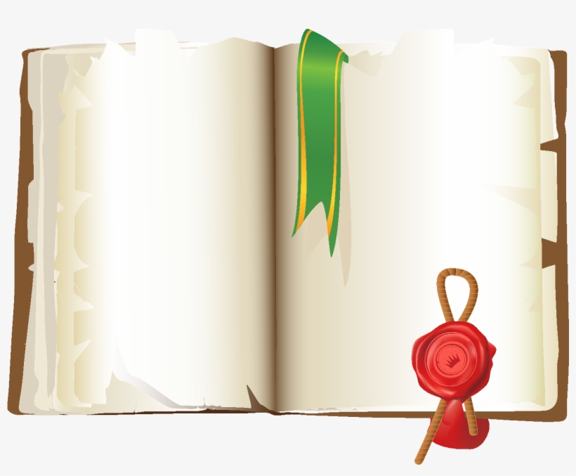 Cartoon Bookmark Book Element - Book Vector Free, transparent png #7982415