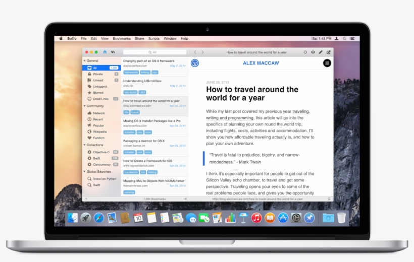 Spillo Is A Powerful, Beautiful And Amazingly Fast - Mac Linkedin, transparent png #7982913