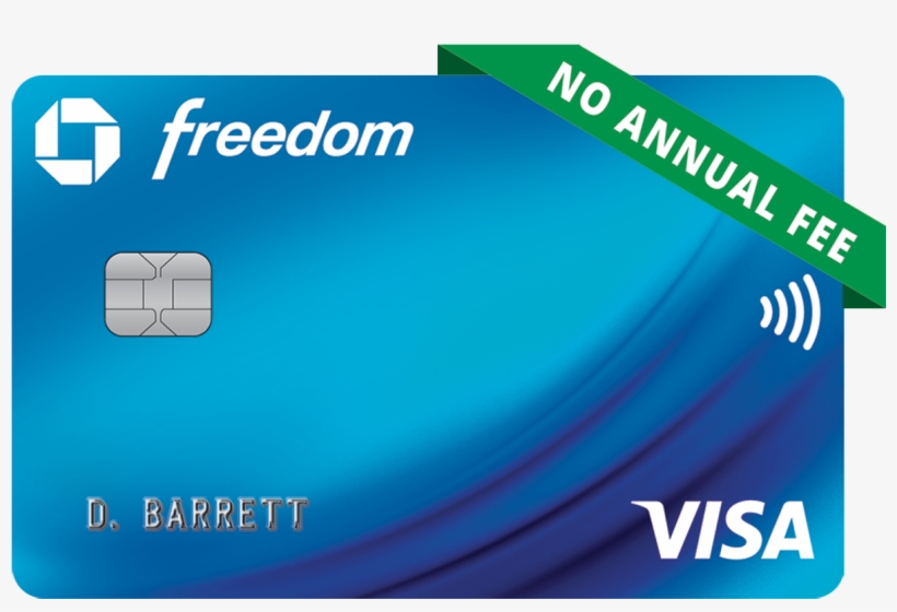 Chase Freedom Card - Visa, transparent png #7983173