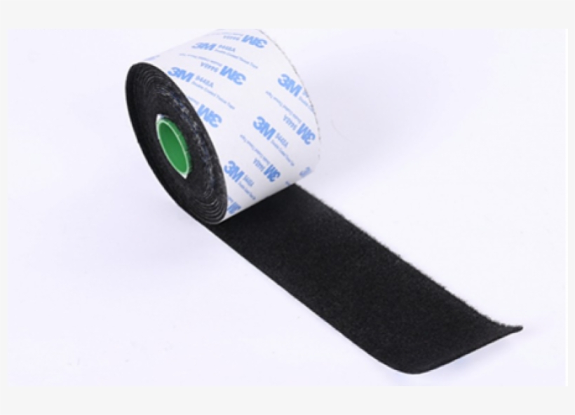3m Glue Adhesive Hook And Loop Tape - Label, transparent png #7983630