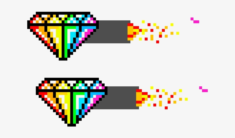 Rainbow Dimond - Diamond, transparent png #7984084