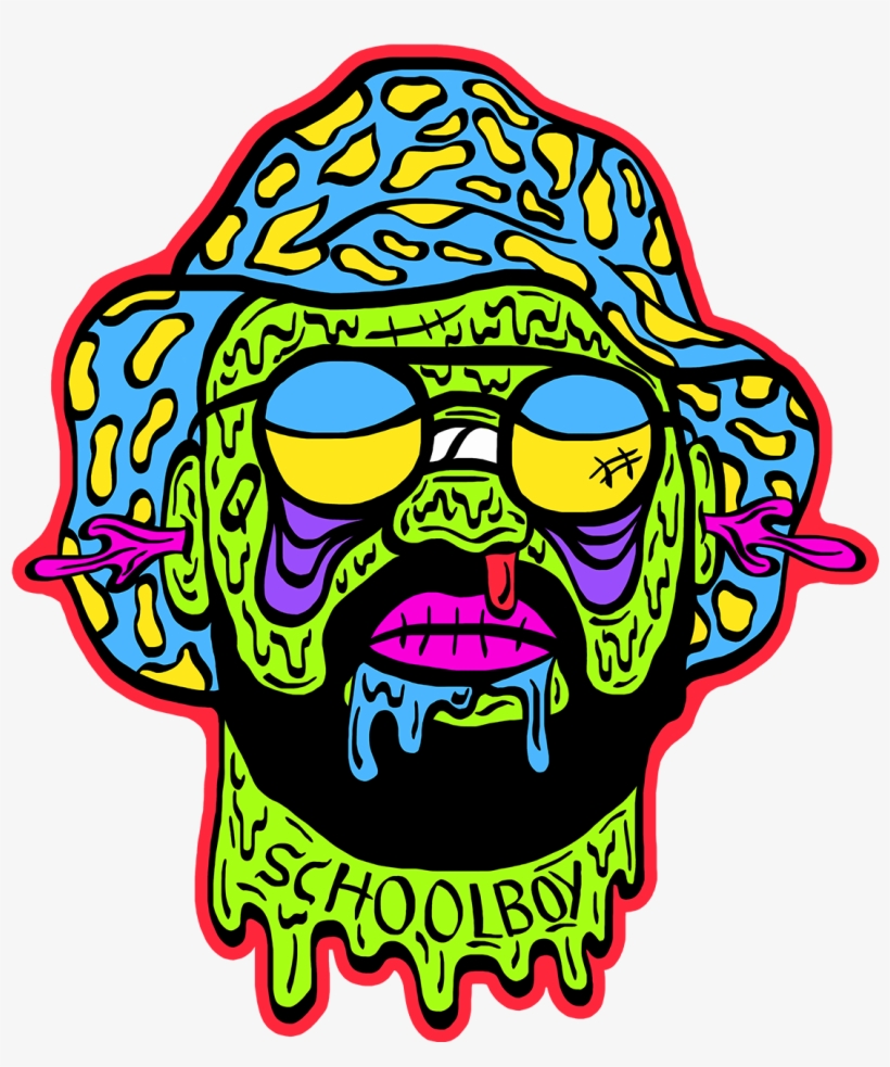 Zombie Schoolboy Q - Schoolboy Q Art, transparent png #7984126