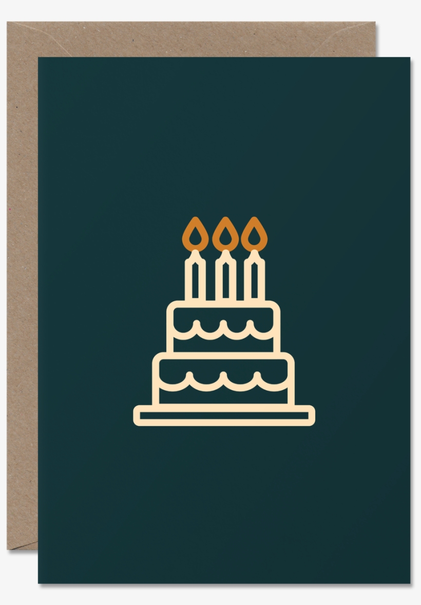 Icon Card - Cake - Party, transparent png #7984477