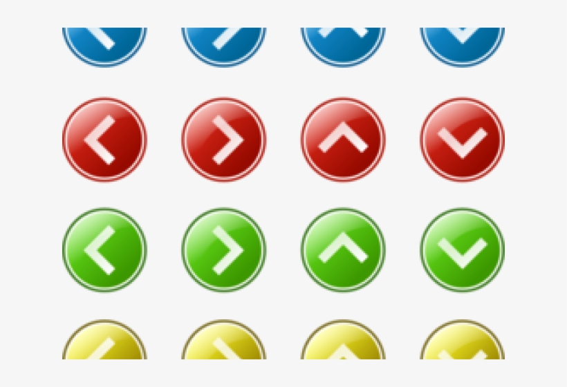 Next Button Clipart Arrow - Blue Arrow Right And Left, transparent png #7984985