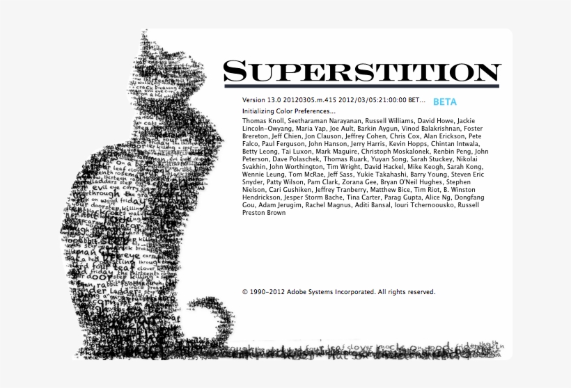 Adobe Photoshop Cs6 - Adobe Photoshop Cs6 Superstition, transparent png #7986055