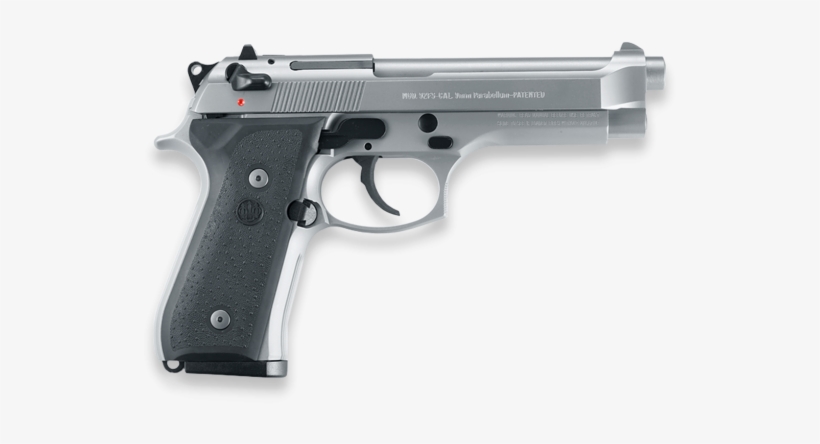 92 Fs Pistol, Stainless Steel - Beretta 92fs Inox Png, transparent png #7986817