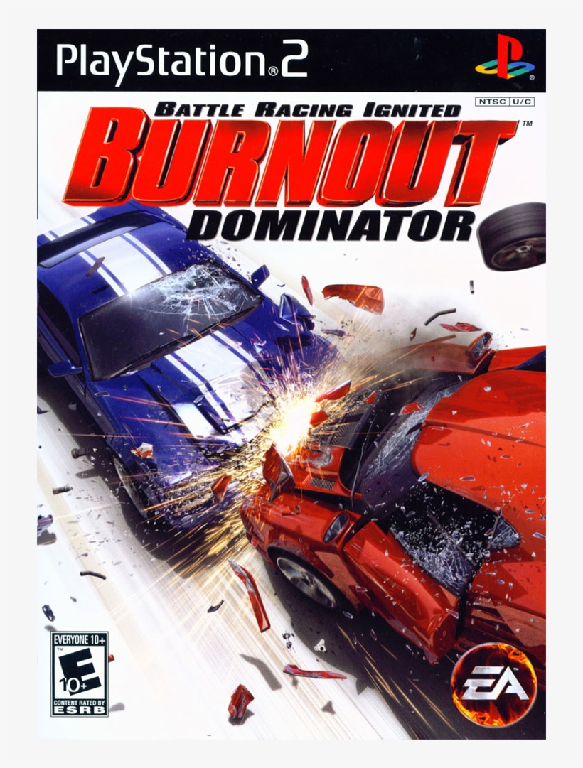 Burnout-dominator - Burnout Dominator Ps2, transparent png #7987508