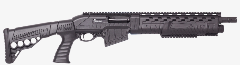 Pump Action Shotgun - Assault Rifle, transparent png #7988406