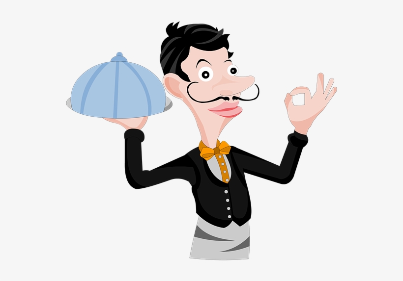 Butler, Noker, Vector Art, Vector Image, Vector Man - Cartoon, transparent png #7988521