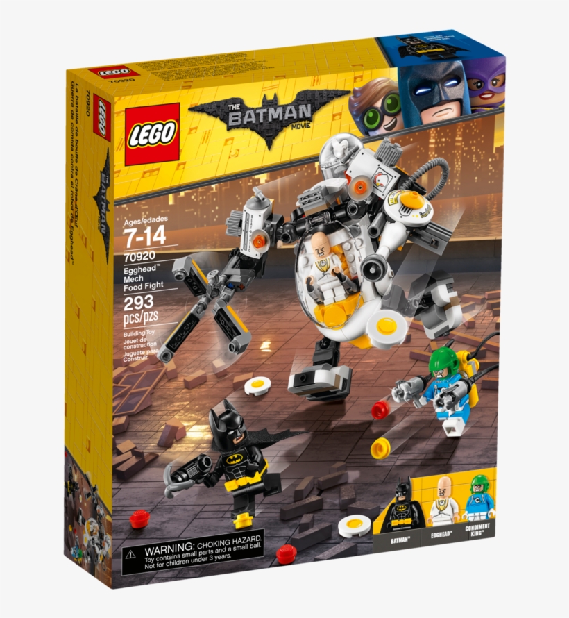Lego Batman Movie Egghead Set, transparent png #7988673
