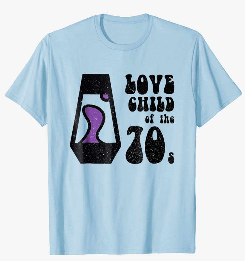 Love Child Of The 70s T-shirt - Pastel Clothes Aesthetics, transparent png #7988715