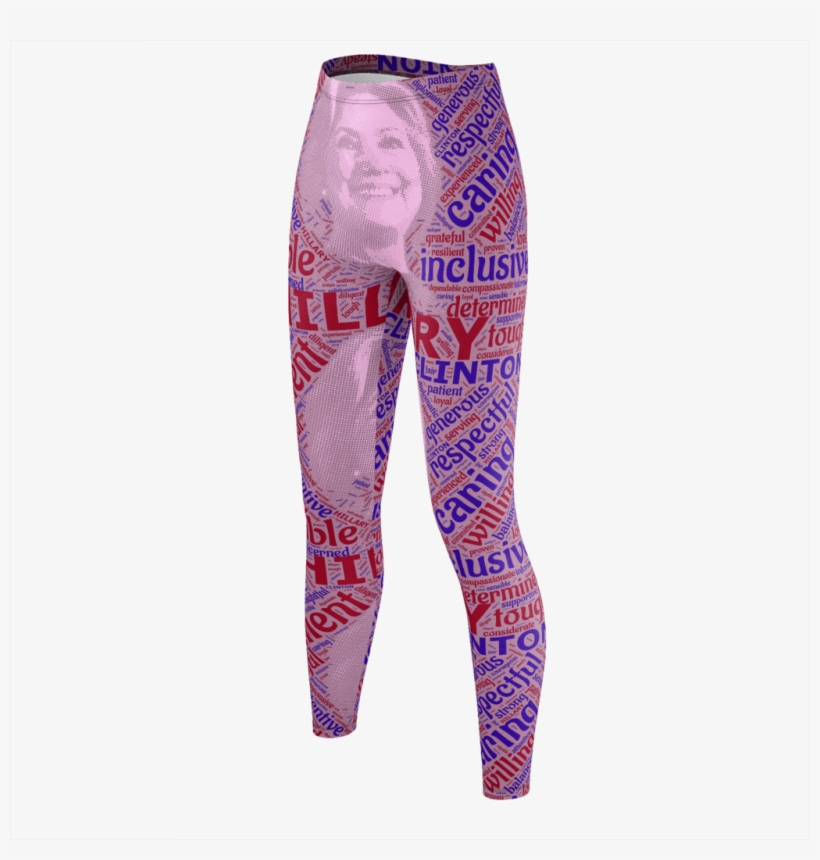 Hilary Clinton Leggings - Leggings, transparent png #7988767