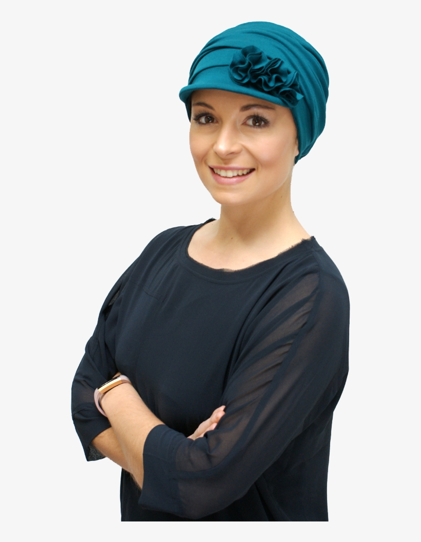 Chemo Hat Cap For Chemo Hair Loss - Girl, transparent png #7989025