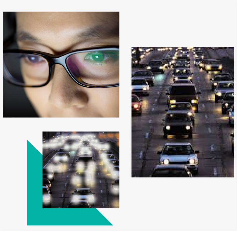 Anti Reflection Lenses Specscart - 白内障 光 見え 方, transparent png #7989069