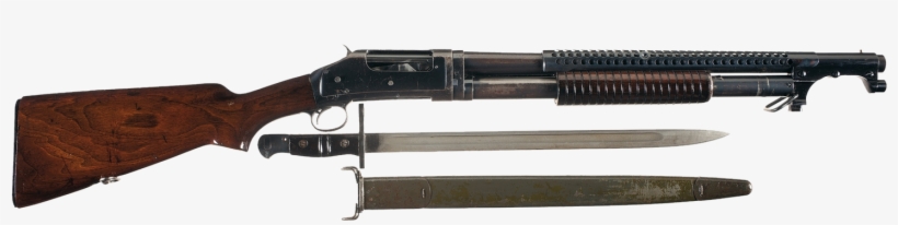 The 1911 Must Be A Military Spec Model, No Extended - Winchester 1897 Trench Gun, transparent png #7989460