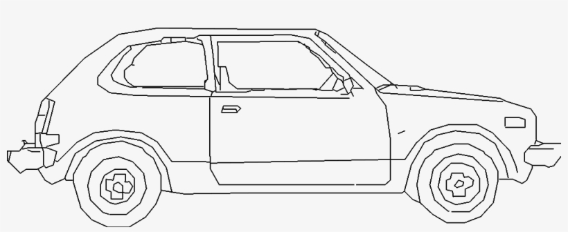 Honda Civic - City Car, transparent png #7990101