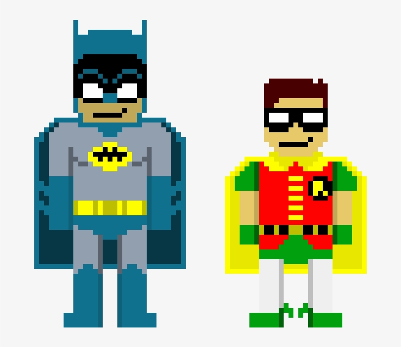 Classic Tv Series Batman And Robin - Cartoon, transparent png #7990109