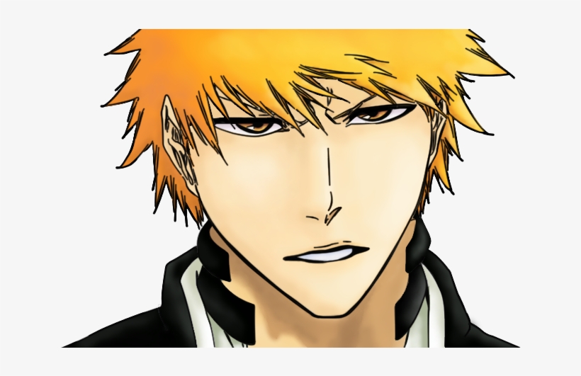 Kurosaki Ichigo Images Ichigo Wallpaper And Background - Ichigo Manga Face, transparent png #7990340