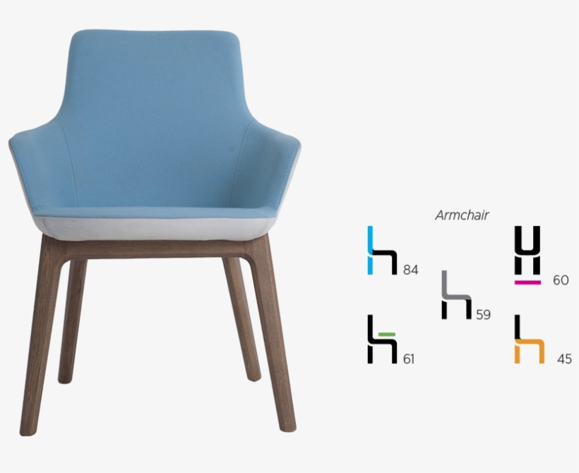 Hendrix Mini Armchair - Hendrix Chair, transparent png #7990417
