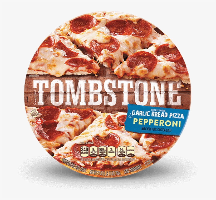 Tombstone Garlic Bread Pizza Image - Tombstone, transparent png #7990697