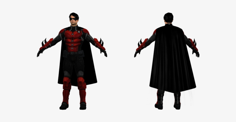 Download Zip Archive - Arkham Origins Robin 3d Model, transparent png #7990733