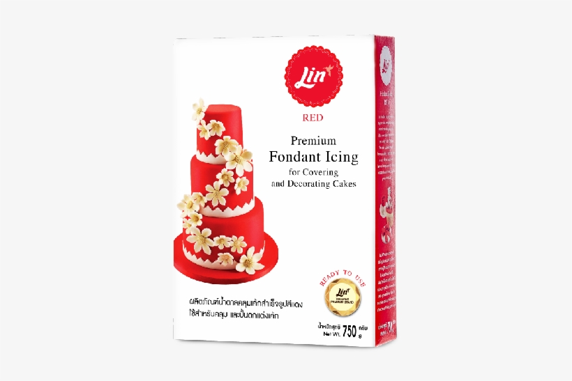 Lin Fondant Icing Sugar Color - Fondant Icing, transparent png #7990885