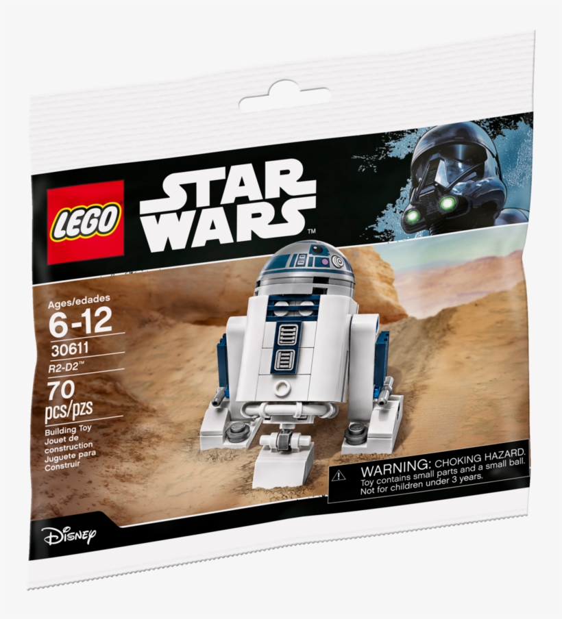 Lego R2 D2 Polybag, transparent png #7991259