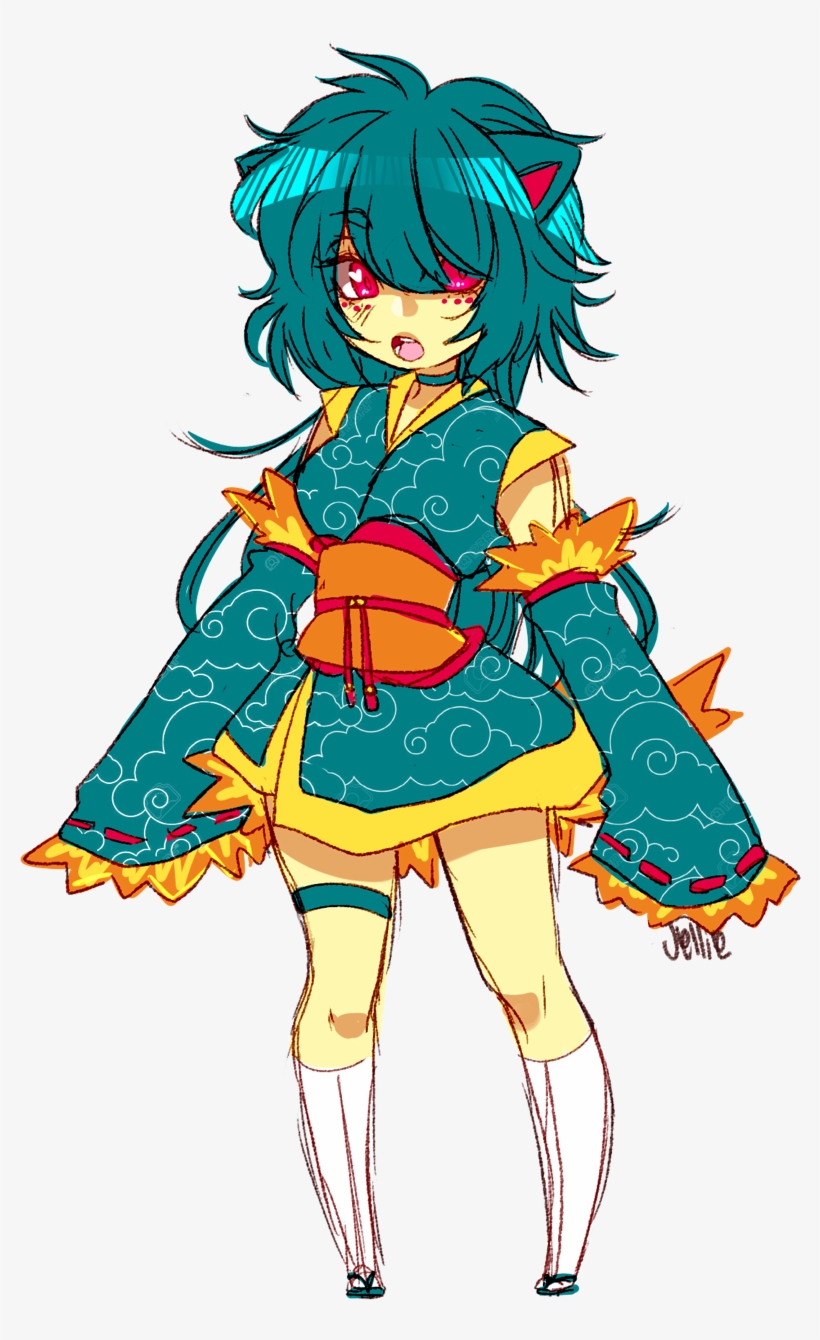My Quilava Gijinka - Cartoon, transparent png #7992173