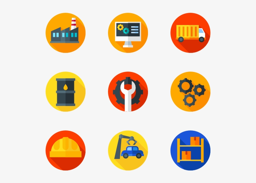 Png Download Icon Packs Svg Psd Factory Icons - Retro Icon, transparent png #7992368
