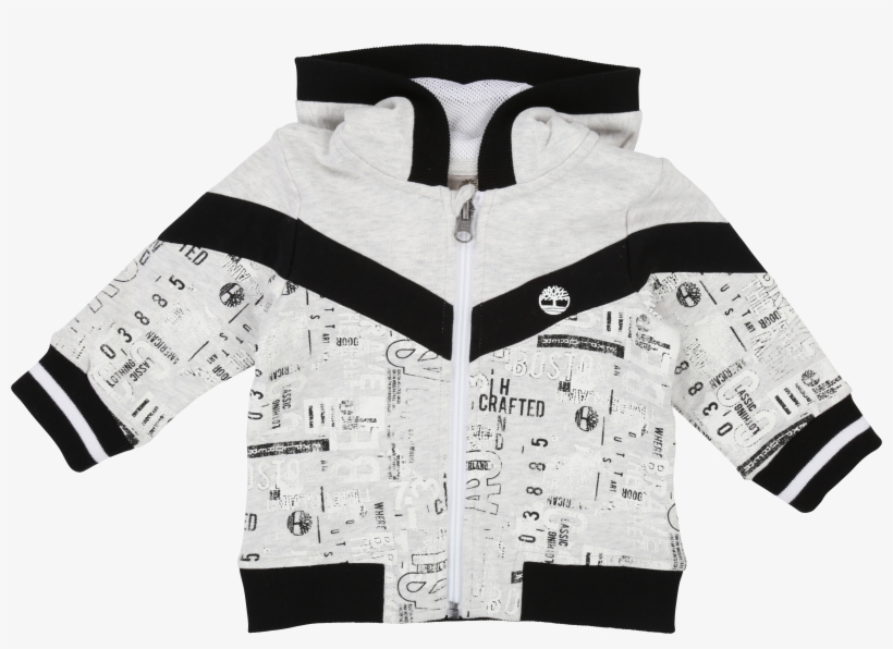 Timberland Logo Printed Hoody 2-4yrs - Sweatshirt, transparent png #7993098