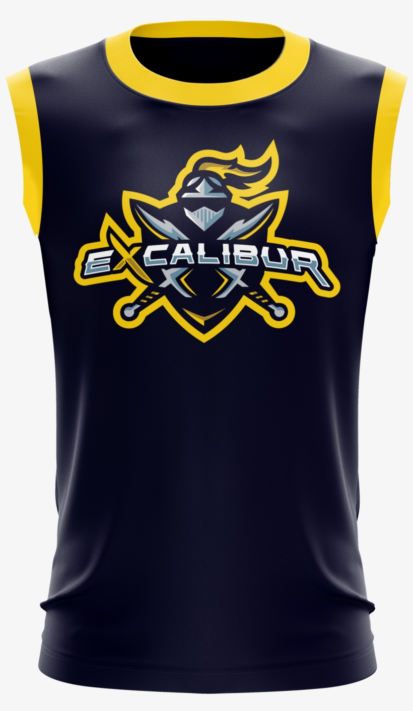 Excalibur Muscle Shirt - Active Tank, transparent png #7993369