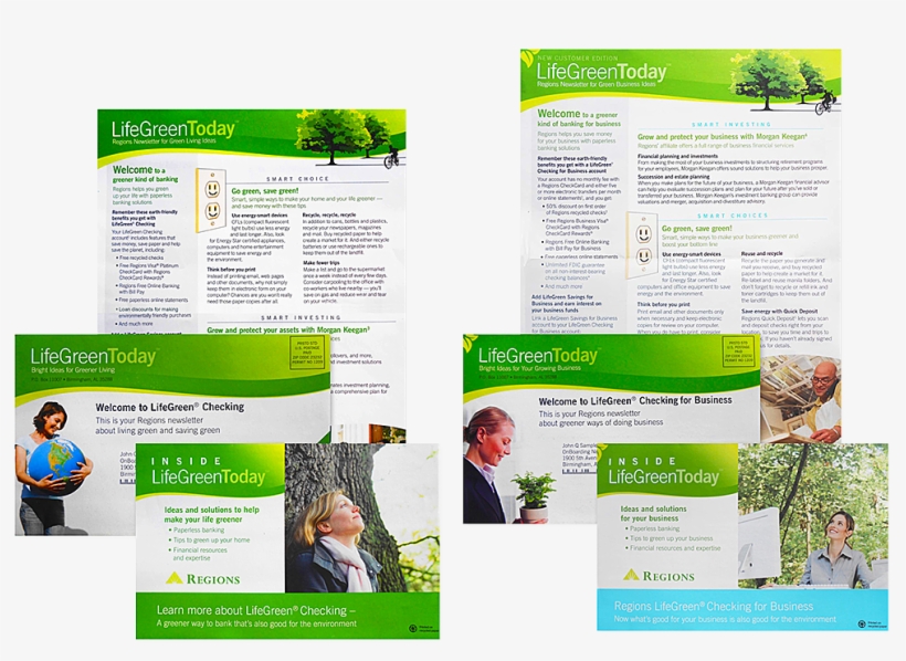 Regions Bank Green - Brochure, transparent png #7993490