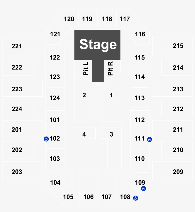 James Brown Arena Seating Chart