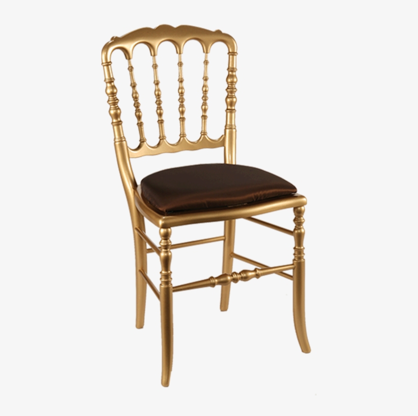 Silla Napoleón Iii Dorada Fija Toscana Chocolate - Napoleon, transparent png #7994669