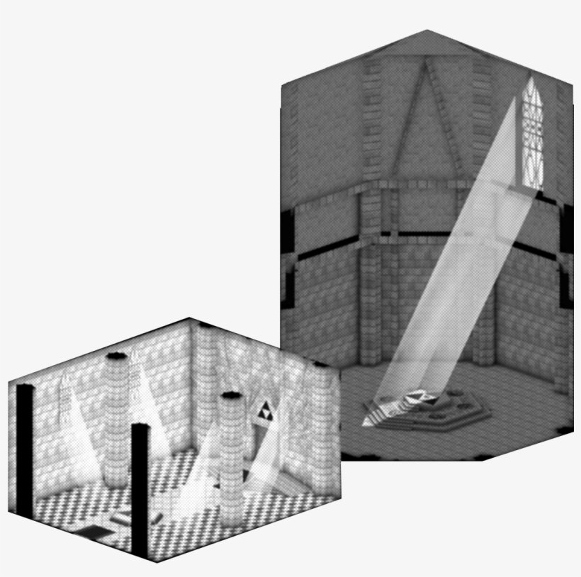 Zelda Ocarina Of Time - Time Temple Of Time, transparent png #7995010