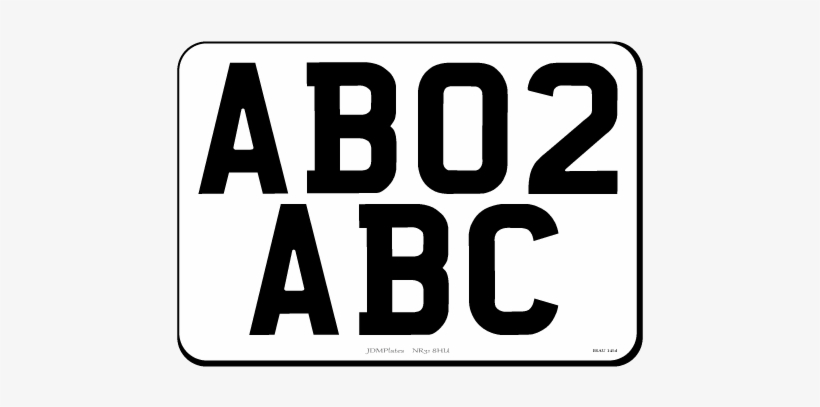 7 Digit Small Square Jdm Front Bespoke Legal Number - Cardio Diabetic, transparent png #7995034