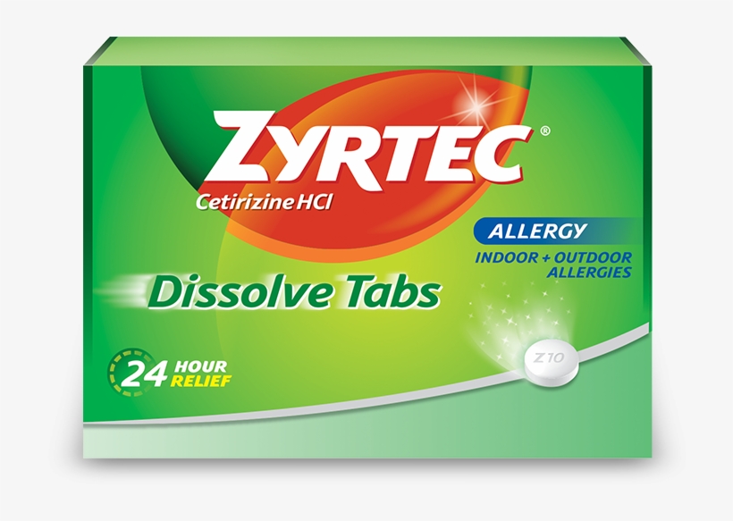 Use Only As Directed - Zyrtec Dissolve Tabs, transparent png #7995293