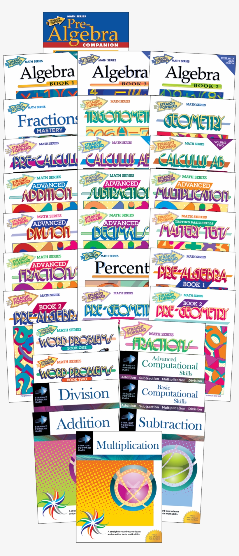 Straight Forward Math Series - Paper Product, transparent png #7995713