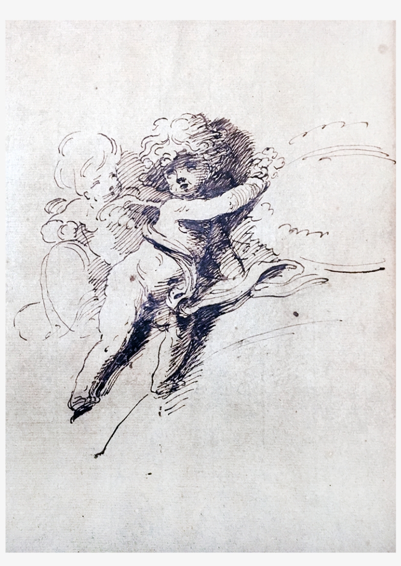 [unattributed] French School - Sketch, transparent png #7995969