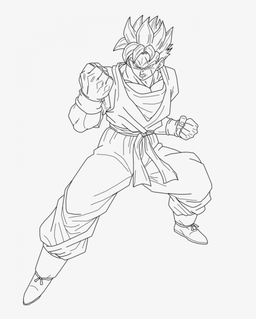 Dragon Ball Coloring Pages Future Trunks And Gohan Future Gohan Coloring Pages Free Transparent Png Download Pngkey