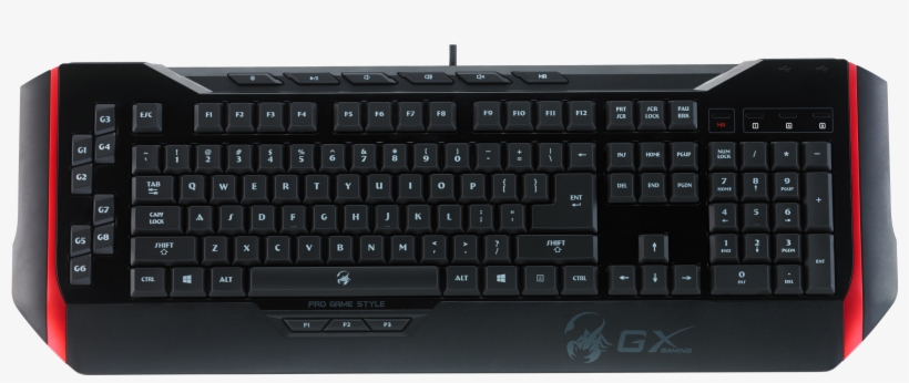 Genius-gx Gaming Keyboard - Genius Gx Gaming Manticore, transparent png #7998684