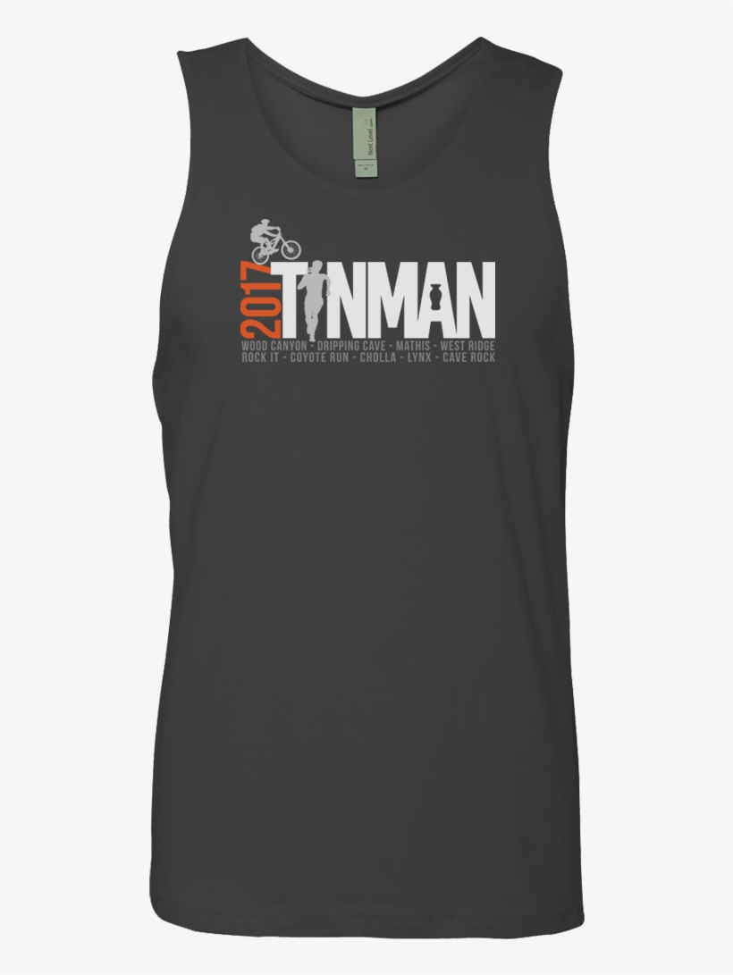 2017 Tin Man Mens Premium Tank - T-shirt, transparent png #7998832